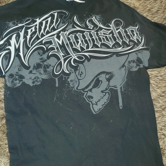 🆕️ Mens Metal Mulisha T-Shirt Black Size XL - Picture 2 of 4